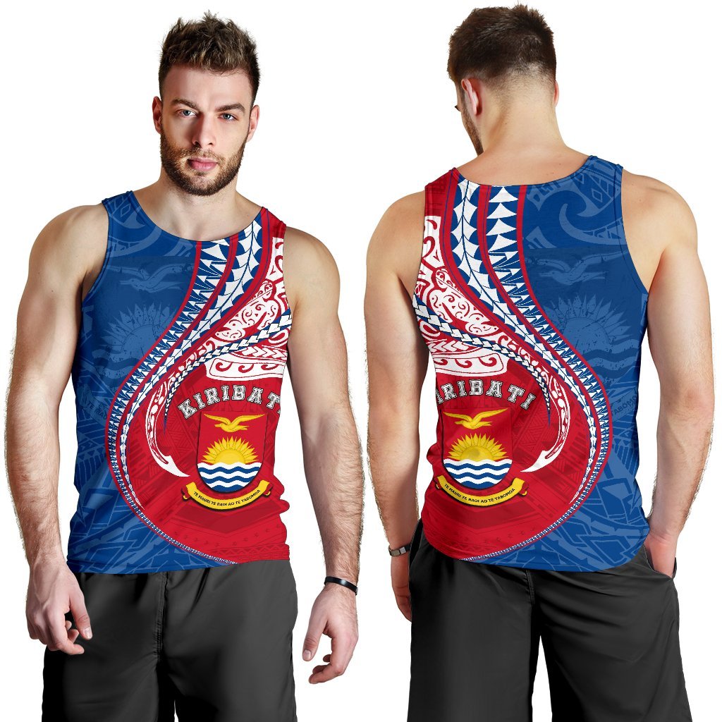 Kiribati Men's Tank Top Kanaloa Tatau Gen KI - Polynesian Pride