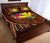 Hawaii Kanaka Maoli Quilt Bed Set - Polynesian Hook And Hibiscus - Polynesian Pride