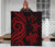 Kosrae Premium Quilt - Red Tentacle Turtle - Polynesian Pride