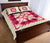 Hawaiian Quilt Bed Set Royal Pattern - White - Polynesian Pride