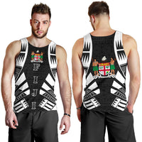 Fiji Men Tank Top - Polynesian Tattoo Black - Polynesian Pride