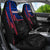 Samoa Car Seat Covers - Samoa Seal With Polynesian Patterns In Heartbeat Style (Blue) - Polynesian Pride