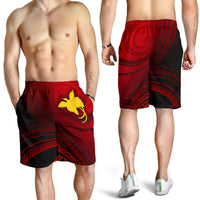 Papua New Guinea Men's Shorts - Raggiana Bird of Paradise Polynesian Patterns - Polynesian Pride