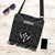 Kosrae Boho Handbag - Kosrae Flag In Polynesian Tattoo Style (Black) - Polynesian Pride