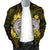 American samoa Men's Bomber Jacket Ylang Ylang Flowers - Polynesian Pride