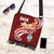 Guam Boho Handbag - Guam Seal Polynesian Patterns Plumeria (Red) One Style One Size Red - Polynesian Pride