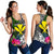 Hawaii Women Racerback Tank - Turtle Plumeria Banana Leaf - Polynesian Pride