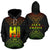 Hawaii Map Polynesian All Over Hoodie Lucy Ciliata Reggae Color Style Unisex Black - Polynesian Pride