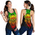 Samoa Polynesian Women's Racerback Tank - Tattoo Pattern With Seal - Polynesian Pride