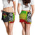 Polynesian Hawaii Women Shorts Reggae - Turtle with Hook Women REGGAE - Polynesian Pride