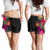 Polynesian All Over Print Women's Shorts - Hibiscus Pattern - Polynesian Pride