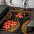 Chuuk Micronesian Area Rug - Gold Plumeria - Polynesian Pride