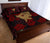 Hawaii Kanaka Polynesian Hula Girl Quilt Bed Set - Black Style - AH - Polynesian Pride