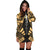 Hawaii Hoodie Dress - Polynesian Tattoo Gold - Polynesian Pride