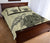 Hawaii Polynesian Hibiscus Turtle Map Quilt Bed Set - AH - Beige - Polynesian Pride