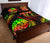 Tahiti Polynesian Quilt Bed Set - Reggae Plumeria - Polynesian Pride