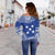 Gambier Islands Flag Polynesian Chief Women's Off Shoulder Sweater - Polynesian Pride