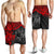 Tonga Polynesian Shorts (Men) - Red Turtle - Polynesian Pride