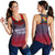 Tonga Polynesian Women Racerback Tank - Grey Tattoo - Polynesian Pride