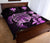 Hawaiian Kanaka Hibiscus Plumeria Mix Polynesian Turtle Quilt Bed Set Pink AH - Polynesian Pride