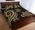 New Caledonia Quilt Bed Set - Gold Tentacle Turtle - Polynesian Pride