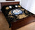 Marshall Islands Polynesian Quilt Bed Set Hibiscus Gold - Polynesian Pride