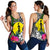 New Caledonia Women Racerback Tank - Turtle Plumeria Banana Leaf - Polynesian Pride