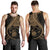 New Caledonia Men's Tank Top Kanaloa Tatau Gen NC (Gold) - Polynesian Pride