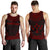 Kosrae Men's Tank Top - Polynesian Chief Red Version - Polynesian Pride