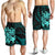 Polynesian Hawaii Men's Shorts - Kanaka Maoli Blue Turtle - Polynesian Pride