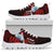 Federated States Of Micronesia Sneakers - Coat Of Arm With Hibiscus - Polynesian Pride