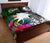 Nauru Quilt Bed Set - Turtle Plumeria Banana Leaf - Polynesian Pride