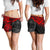 Guam Polynesian Women's Short - Red Turtle - Polynesian Pride