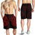 Strong Polynesian Tattoo Men's Shorts Red - Polynesian Pride