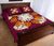 Hawaiian Quilt Bed Set Royal Pattern - Pink - Polynesian Pride