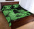 Hawaii Turtle Quilt Bed Set Polynesian Hibiscus Art Green AH - Polynesian Pride