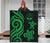 Marshall Islands Premium Quilt - Green Tentacle Turtle Crest - Polynesian Pride