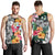 Hawaii Forest Tropical Flower Men's Tank Top - Polynesian Pride