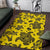 Hawaii Area Rug Polynesian Turtle Palm And Sea Pebbles AH - Polynesian Pride