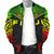 Fiji Polynesian Chief Men's Bomber Jacket - Reggae Version - Polynesian Pride