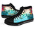 Polynesian Hawaii High - Top Shoes - View sea Hawaii with Turtle and Whale - Polynesian Pride