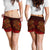 Samoa Women's Shorts - Red Shark Polynesian Tattoo - Polynesian Pride