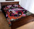 Hawaii Turtle Couple Valentine's Hibiscus Plumeria Quilt Bed Set - Valentine Style - AH - Polynesian Pride