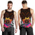 Polynesian Hawaii Kanaka Maoli Men's Tank Top - Hibiscus Flowers & Polynesian Patterns - Polynesian Pride