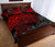 Samoa Polynesian Quilt Bed Set - Red Turtle Flowing - Polynesian Pride