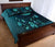 American Samoa Polynesian Quilt Bed Set Dreamcatcher Blue - Polynesian Pride