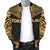 Tokelau Polynesian Chief Men's Bomber Jacket - Gold Version - Polynesian Pride