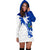 Pohnpei Hoodie Dress - Pohnpei Flag Coconut Tree K4 - Polynesian Pride