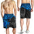 Pohnpei Polynesian Shorts (Men) - Polynesian Blue Turtle - Polynesian Pride