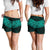 Specialty Polynesian Women's Shorts Turquoise - Polynesian Pride